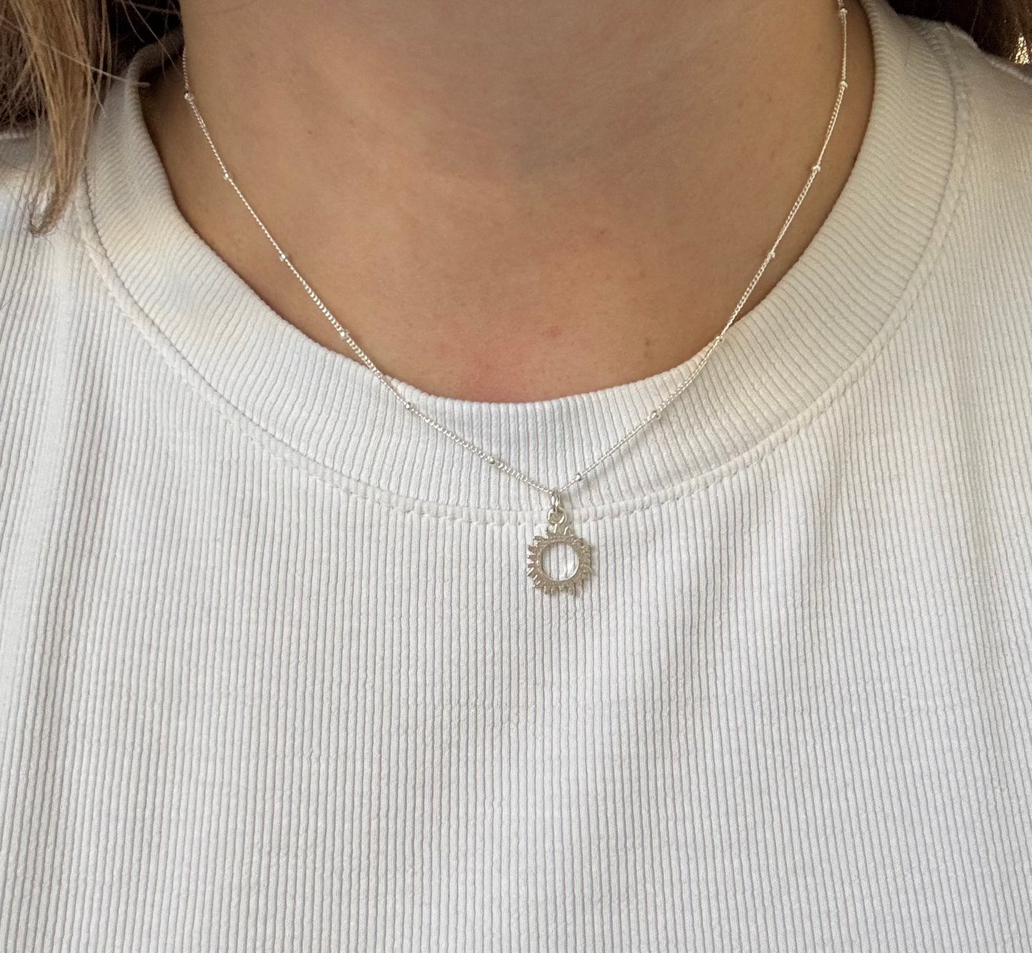 Sterling Silver Sun