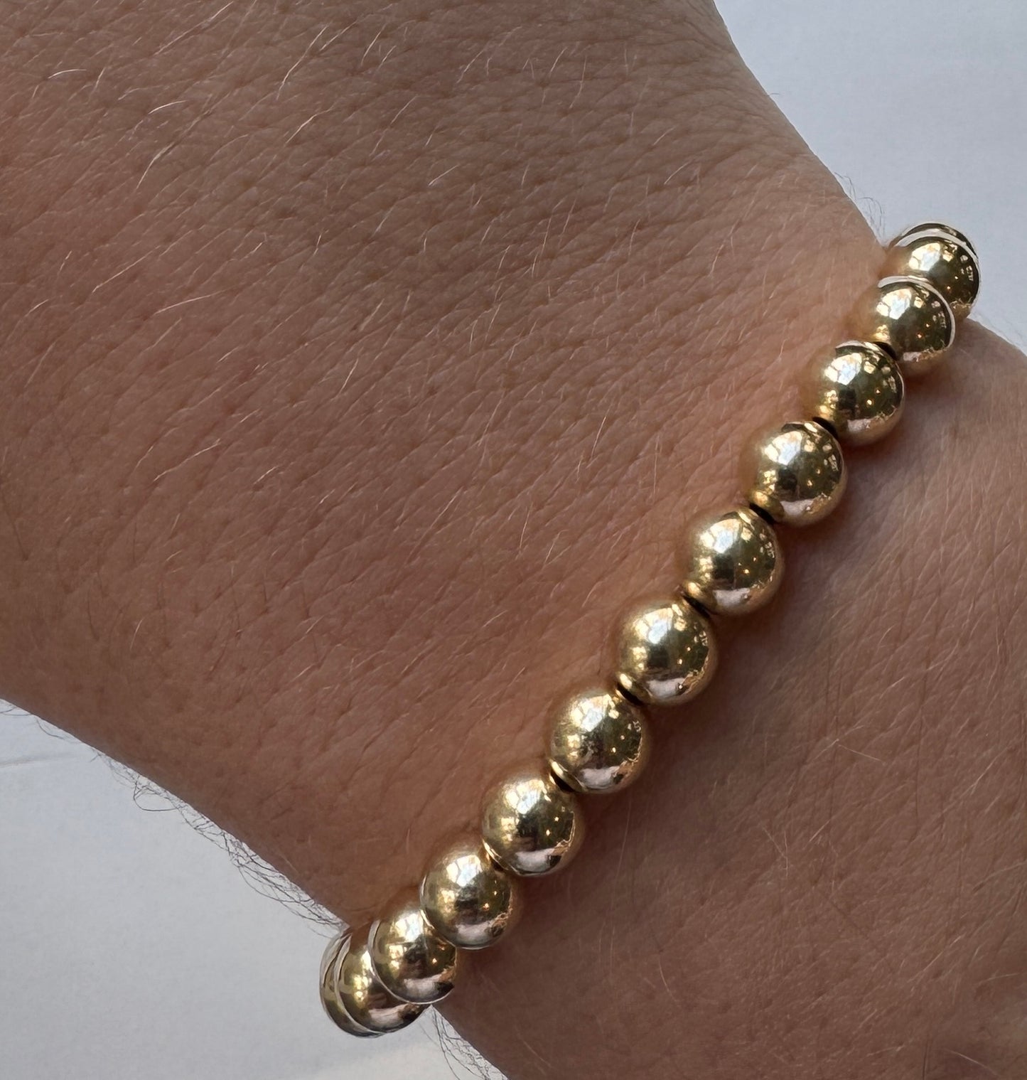 Gold Filled Beaded Bracelet